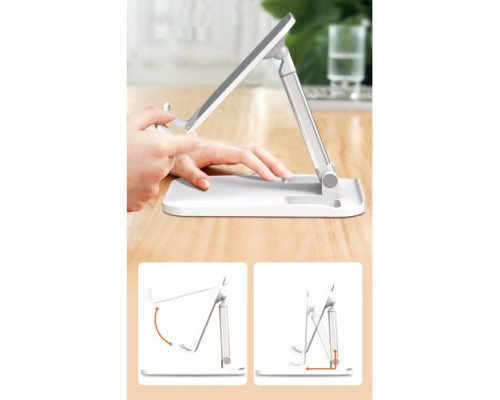 Настільний тримач XO C67 Aluminum alloy desktop holder for phone Чорний mag-692068087605119806