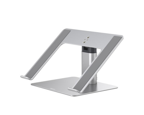 Підставка Baseus Metal Adjustable Laptop Stand Silver LUJS000012 mag-6932172608552135439