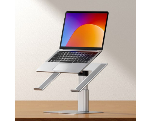 Підставка Baseus Metal Adjustable Laptop Stand Silver LUJS000012 mag-6932172608552135439