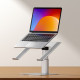 Підставка Baseus Metal Adjustable Laptop Stand Silver LUJS000012 mag-6932172608552135439