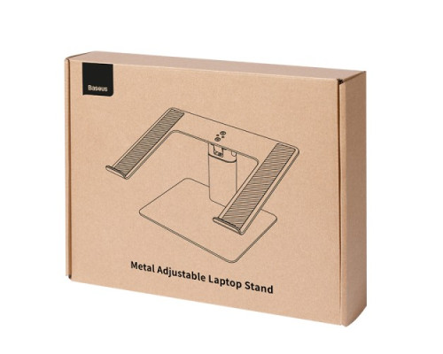 Підставка Baseus Metal Adjustable Laptop Stand Silver LUJS000012 mag-6932172608552135439