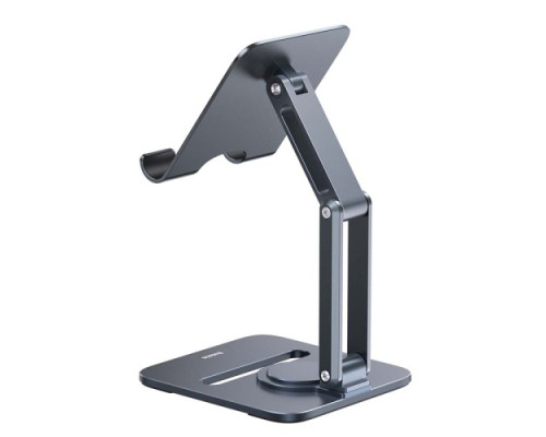 Підставка Baseus Desktop Biaxial Rotation Foldable Metal Stand (for Tablets) Grey B10431801811-00 mag-693217263026354465