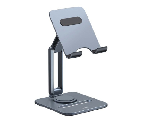Підставка Baseus Desktop Biaxial Rotation Foldable Metal Stand (for Tablets) Grey B10431801811-00 mag-693217263026354465