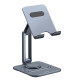 Підставка Baseus Desktop Biaxial Rotation Foldable Metal Stand (for Tablets) Grey B10431801811-00 mag-693217263026354465