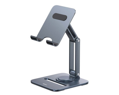 Підставка Baseus Desktop Biaxial Rotation Foldable Metal Stand (for Tablets) Grey B10431801811-00 mag-693217263026354465