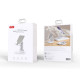 Настільний тримач XO C139 Desktop 360° rotating metal round base stand Білий mag-692068085627529894
