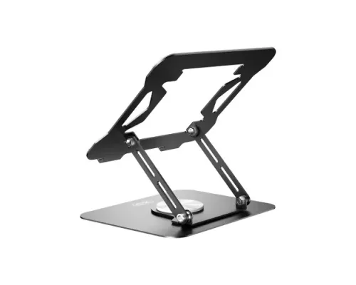 Настільний тримач XO C153 Metal Laptop Swivel Large Stand Чорний mag-6920680860548147312