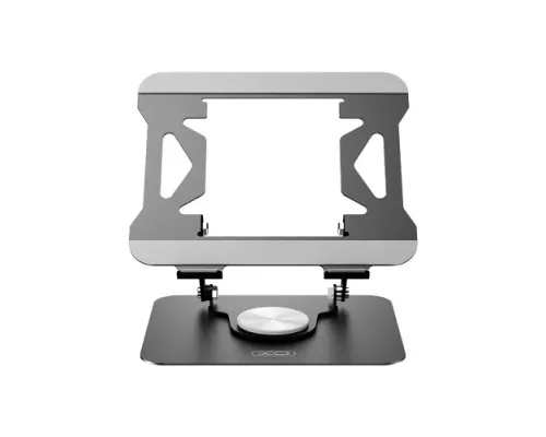 Настільний тримач XO C153 Metal Laptop Swivel Large Stand Чорний mag-6920680860548147312