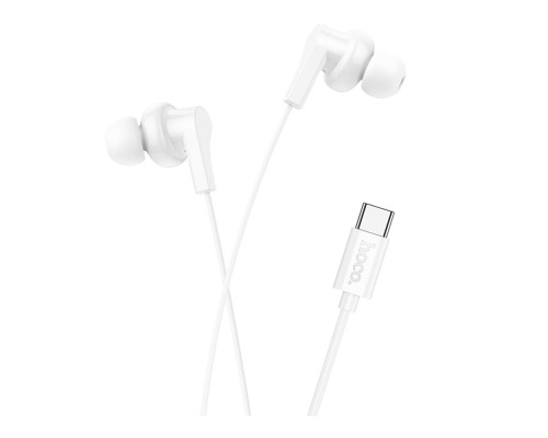 Навушники Hoco M114 Type-C Колір Білий 6942007623551 ma37935_3665296