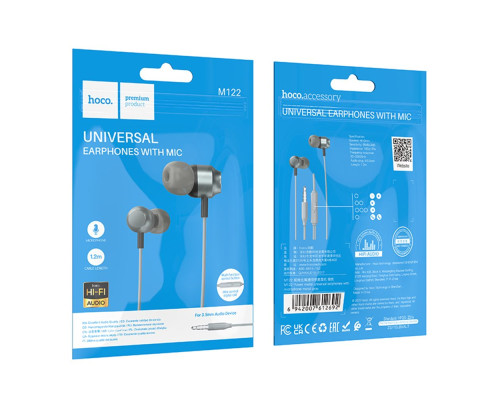Навушники Hoco M122 Колір Чорний 6942007612685