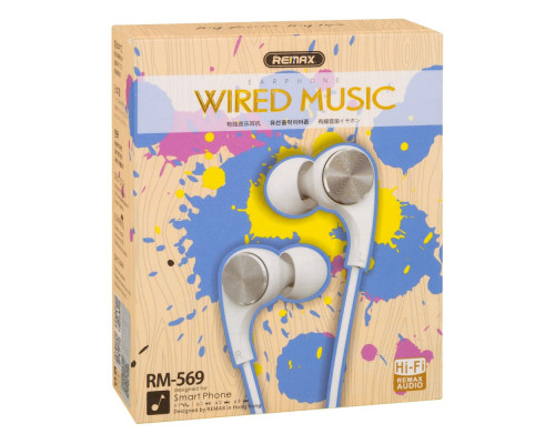 Навушники Remax RM-569 Колір Червоний 6954851273400 ma6680_74801