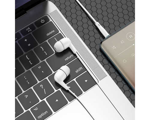 Навушники Hoco M97 Type-C Колір Белый 6942007656757 ma37868_3664950