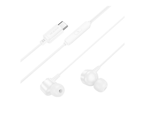 Навушники Borofone BM94 Type-C Колір Білий 6941991115851 ma38437_3748626