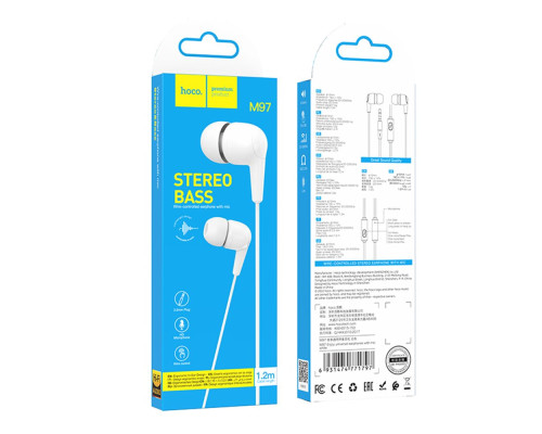 Навушники Hoco M97 Type-C Колір Черный 6942007656740 ma37868_3664951