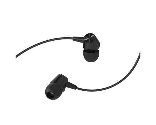 Навушники BOROFONE BM20 DasMelody earphones with mic, 3.5mm audio plug, single button control, Black (6957531088592)