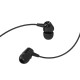 Навушники BOROFONE BM20 DasMelody earphones with mic, 3.5mm audio plug, single button control, Black (6957531088592)