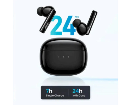 Бездротові навушники UGREEN WS106 HiTune T3 Active Noise-Cancelling Wireless Earbuds (Black)(UGR-90401) (UGR-90401)