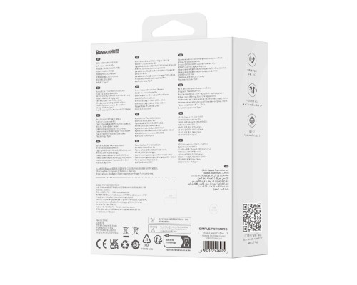 Навушники Baseus Bowie M2s True Wireless Earphones Cluster Black (NGTW350101)