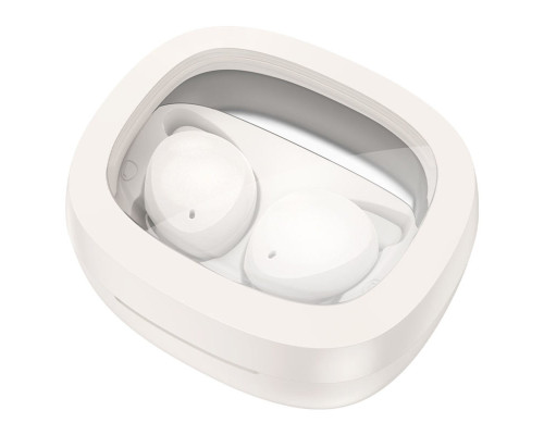 Навушники HOCO EW65 Shadow true wireless sleep BT headset Milky white (6942007623582)