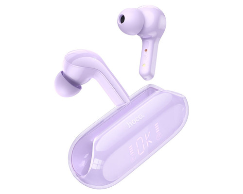Навушники HOCO EW39 Bright true wireless ENC BT headset Purple (6931474794611)