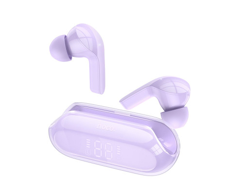 Навушники HOCO EW39 Bright true wireless ENC BT headset Purple (6931474794611)