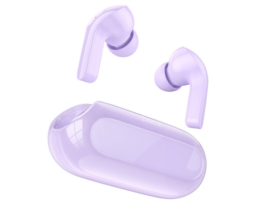 Навушники HOCO EW39 Bright true wireless ENC BT headset Purple (6931474794611)