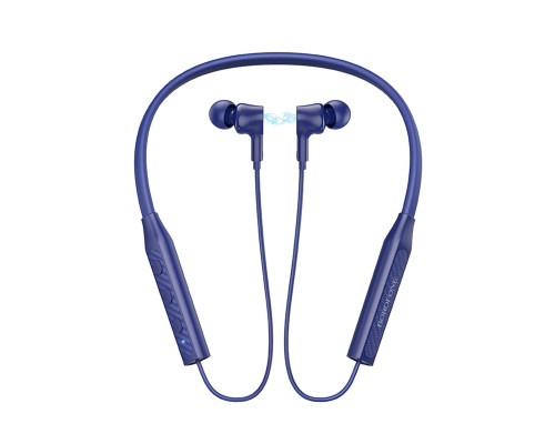 Бездротові навушники BOROFONE BE59 Rhythm neckband BT earphones Blue (6974443388909)