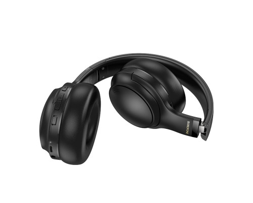 Бездротові навушники BOROFONE BO29 Plus Alegre active noise Reduction BT headphones Black (6941991116056)