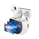 Бездротові навушники BOROFONE BW87 Mist true wireless BT headset with touch screen White (6941991119491)
