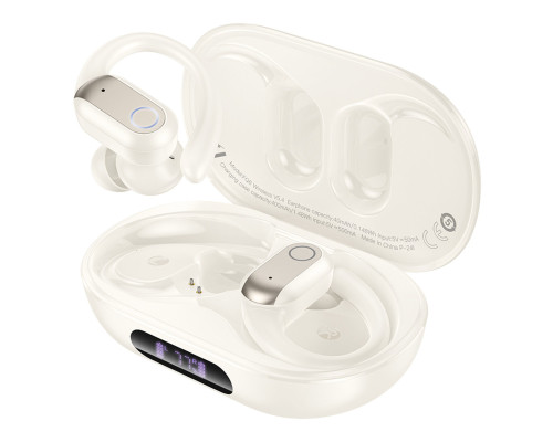 Бездротові навушники BOROFONE FQ6 Dream sound true wireless BT headset Milky White (6941991119217)