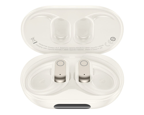 Бездротові навушники BOROFONE FQ6 Dream sound true wireless BT headset Milky White (6941991119217)