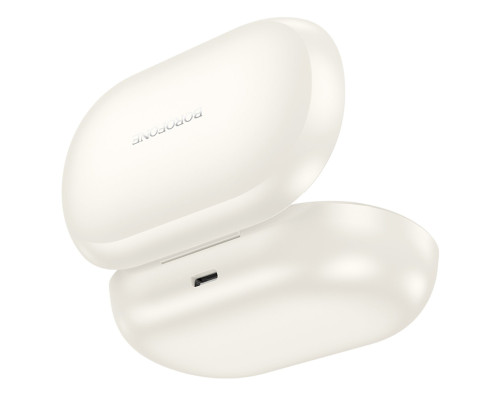 Бездротові навушники BOROFONE FQ6 Dream sound true wireless BT headset Milky White (6941991119217)
