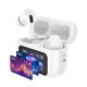 Бездротові навушники HOCO EW72 Lite Soar true wireless touch screen BT headset White (6942007651004)
