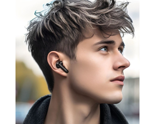 Бездротові навушники BOROFONE FQ1 Shine wireless BT headset Black (6941991113284)