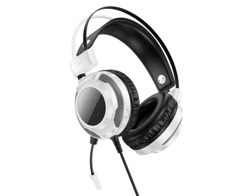 Навушники ігрові HOCO W110 Resource gaming headphones White (6942007634298)