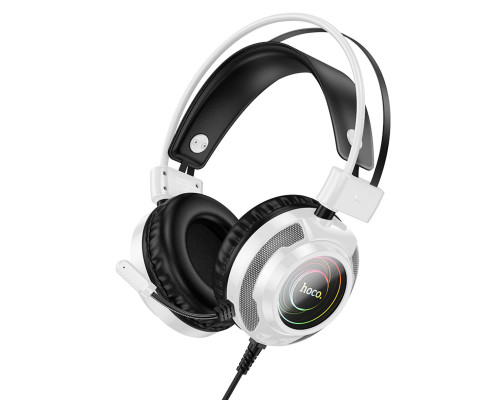 Навушники ігрові HOCO W110 Resource gaming headphones White (6942007634298)