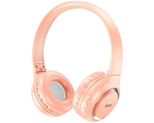 Навушники HOCO W41 Charm BT headphones Pink (6931474789280)
