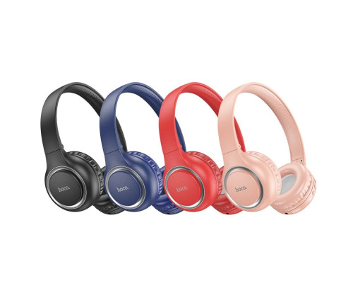 Навушники HOCO W41 Charm BT headphones Pink (6931474789280)