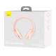Бездротові навушники Baseus Encok Wireless headphone D02 Pro Pink (NGTD010304)
