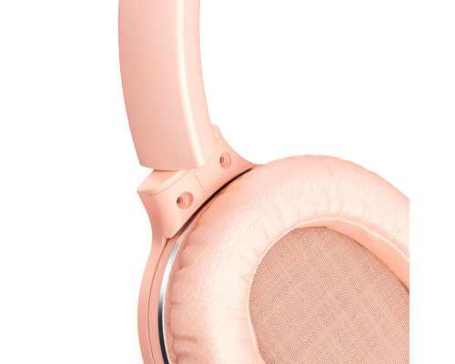 Бездротові навушники Baseus Encok Wireless headphone D02 Pro Pink (NGTD010304)