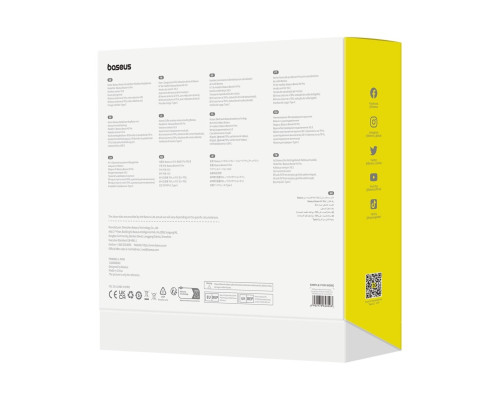 Навушники Baseus Bowie H1 Pro Noise-Cancellation Wireless Headphones Cluster Black (A00050601113-00)