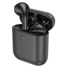 Навушники HOCO EW41 Plus True wireless stereo headset(carbon fiber pattern version) Black (6942007623292)