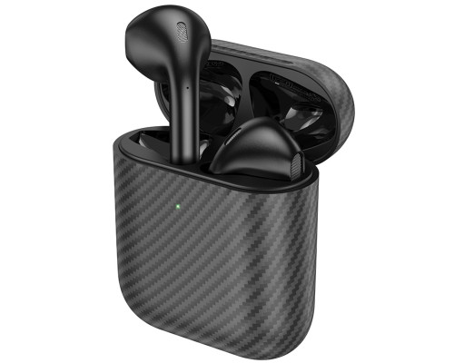 Навушники HOCO EW41 Plus True wireless stereo headset(carbon fiber pattern version) Black (6942007623292)