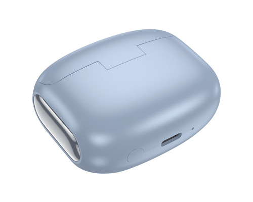 Бездротові навушники HOCO EQ21 Sandy true wireless ANC+ENC noise reduction touch screen BT headset Blue Star (6942007647434)