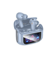 Бездротові навушники HOCO EQ21 Sandy true wireless ANC+ENC noise reduction touch screen BT headset Blue Star (6942007647434)