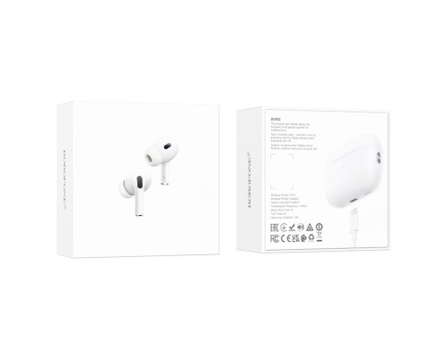 Бездротові навушники BOROFONE BW92 True wireless stereo headset White (6941991123221)