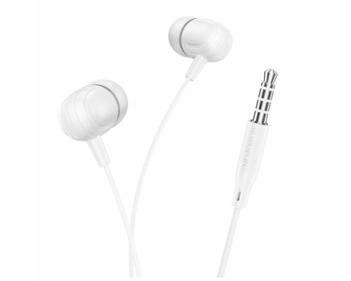 Навушники BOROFONE BM77 Ascending universal headset with microphone White (BM77W)