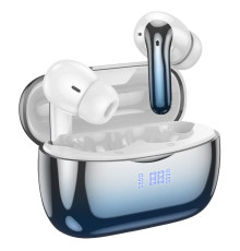 Навушники HOCO EQ16 Shine true wireless ANC+ENC Noise Reduction BT headset Blue glaze (6942007619127)