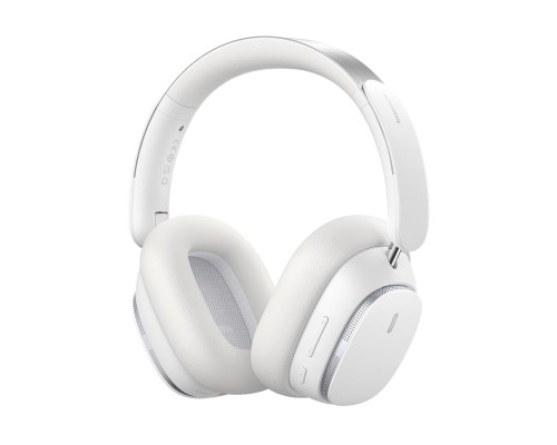 Бездротові навушники Baseus Bowie H1 Pro Noise-Cancellation Wireless Headphones Moon White (A00050601213-00)