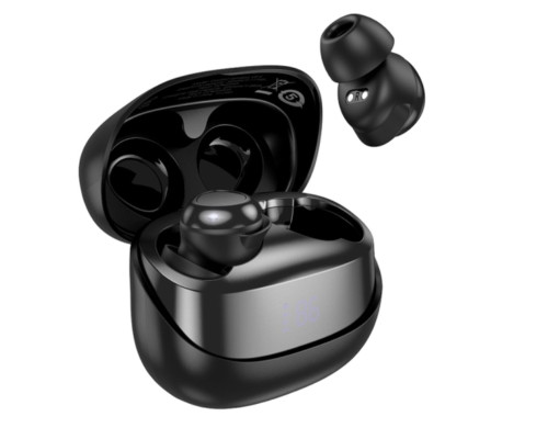 Бездротові навушники HOCO EW200 Elegant true wireless sleep BT headset Black (6942007632638)